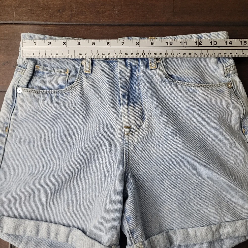 Light Blue Denim Women's‎ Shorts